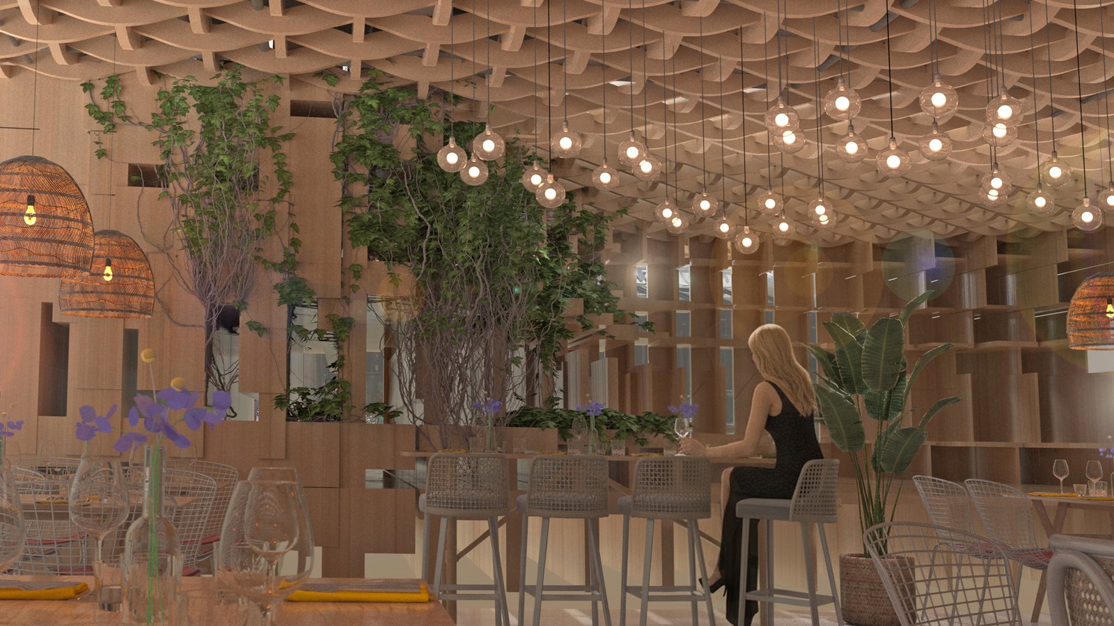 Parametric Acoustic Ceiling Design