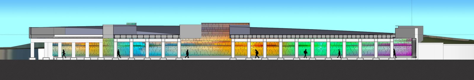 parametric pattern generator-2d Elevation parametric pattern generator creating buildable architectural panel layout